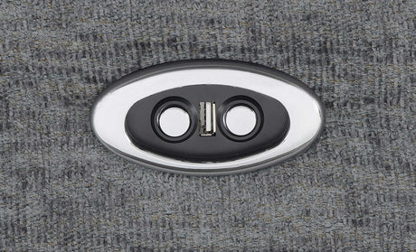 Bahrain Charcoal 6-Piece Upholstered Power Sectional from Coaster - Luna Furniture