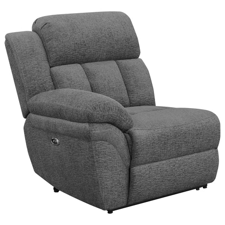 Bahrain Charcoal 5-Piece Power Home Theater Seating from Coaster - Luna Furniture