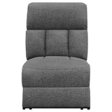 Bahrain Charcoal 5-Piece Power Home Theater Seating from Coaster - Luna Furniture