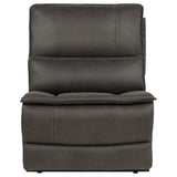 Marcell Gray Armless Chair from Coaster - Luna Furniture