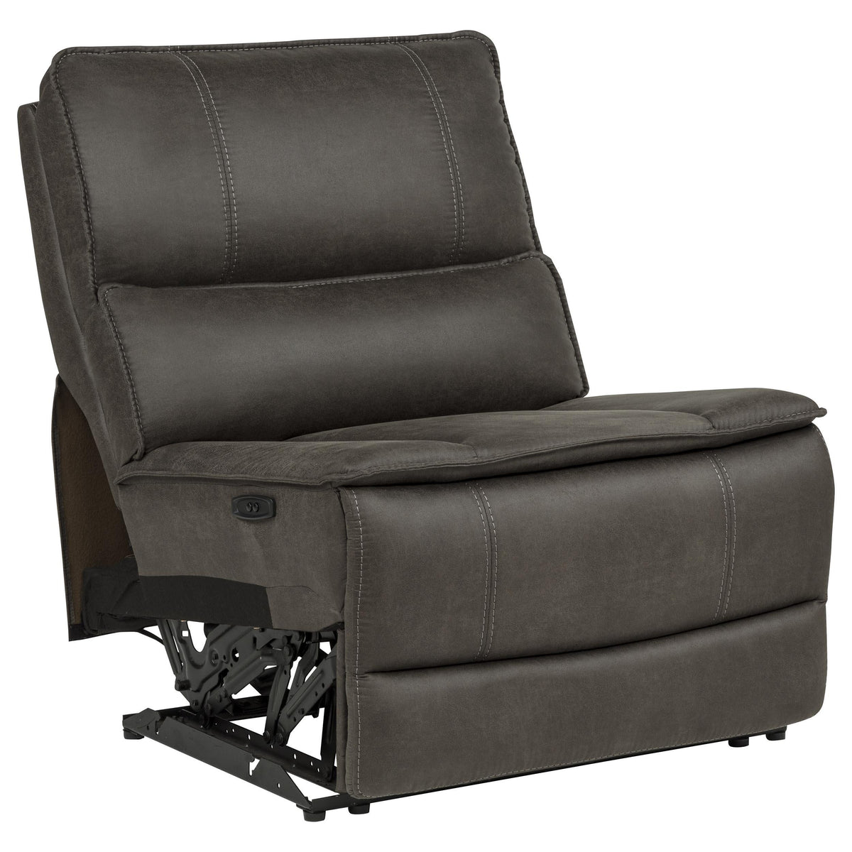 HP0426 Grey Power Armless Recliner from Coaster - Luna Furniture