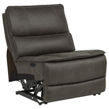 HP0426 Grey Power Armless Recliner from Coaster - Luna Furniture
