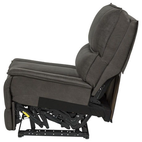 Marcell Gray Armless Power Recliner from Coaster - Luna Furniture
