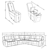 HP0426 Grey Console from Coaster - Luna Furniture