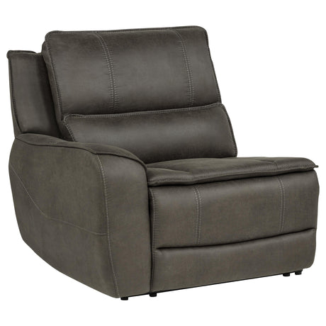 Marcell Gray Laf Power Recliner from Coaster - Luna Furniture