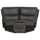 HP0426 Gray 5-Piece Modular Power Sectional Set from Coaster - Luna Furniture