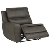 Marcell Gray 3-Piece Transitional Power Reclining Sofa with USB Charging from Coaster - Luna Furniture