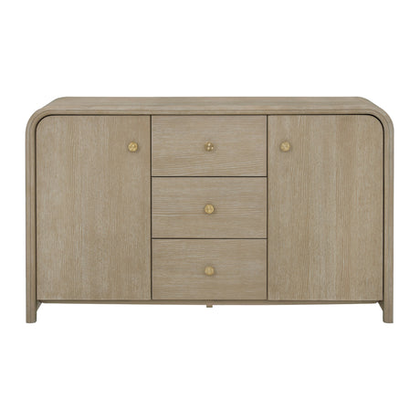Niche Oak Server from Homelegance - Luna Furniture
