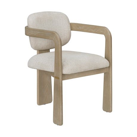 Niche Oak/Beige Arm Chair, Set of 2 from Homelegance - Luna Furniture