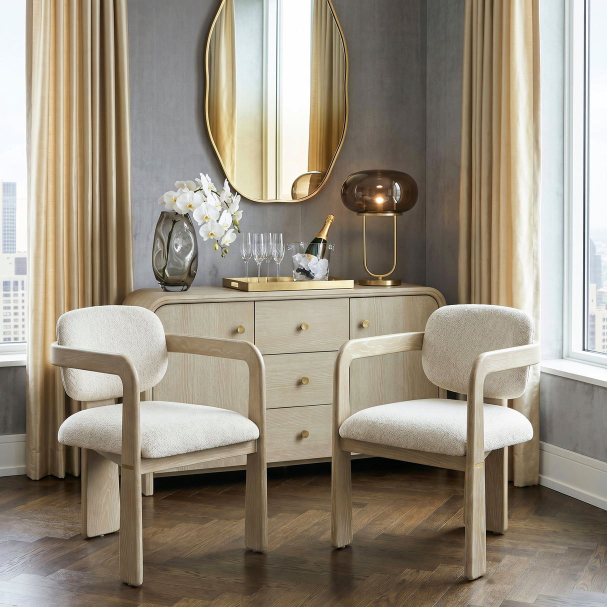 6099A Arm Chair, Set of 2 from Homelegance - Luna Furniture