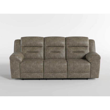 Hazen Dark Brown Double Reclining Sofa from Homelegance - Luna Furniture