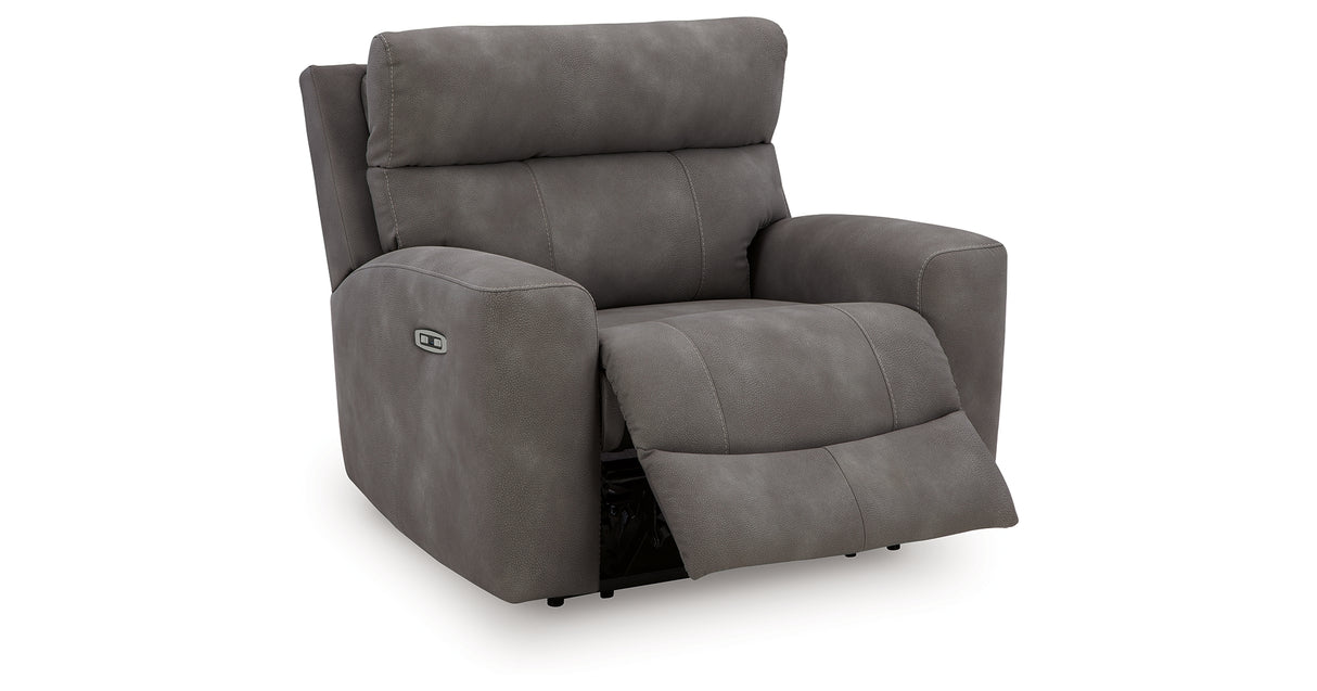 Next-Gen DuraPella Slate Power Recliner from Ashley - Luna Furniture