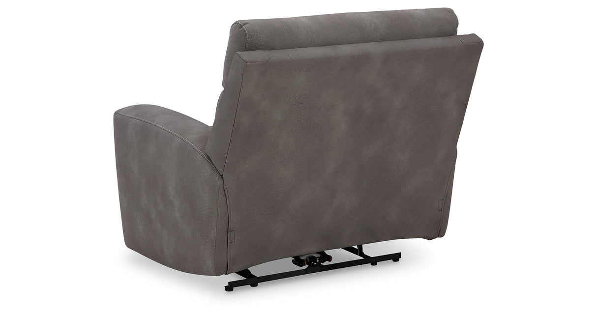 Next-Gen DuraPella Slate Power Recliner from Ashley - Luna Furniture
