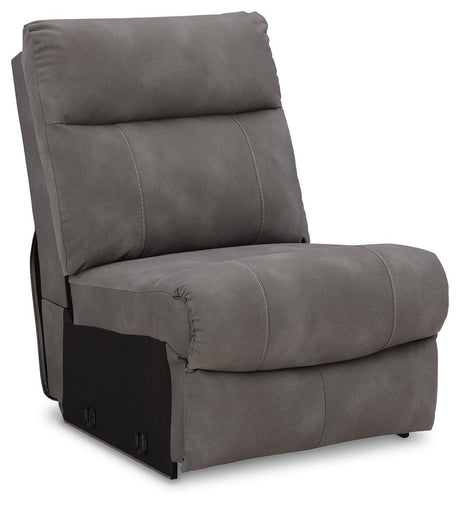 Next-Gen Durapella Slate 4-Piece Power Reclining Sectional from Ashley Furniture - Luna Furniture