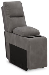Next-Gen Durapella Slate 5-Piece Power Reclining Sectional from Ashley Furniture - Luna Furniture