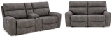 Next-Gen Slate DuraPella Sofa and Loveseat from Ashley - Luna Furniture