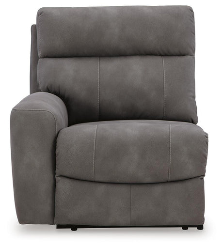 Next-Gen Durapella Slate 4-Piece Power Reclining Sectional from Ashley Furniture - Luna Furniture
