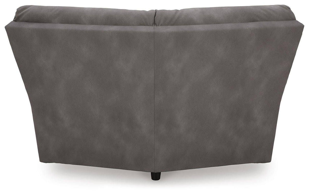 Next-Gen Durapella Slate 5-Piece Power Reclining Sectional from Ashley Furniture - Luna Furniture