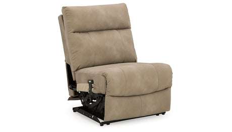 Next-Gen DuraPella Sand Power Armless Recliner from Ashley - Luna Furniture
