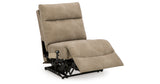 Next-Gen DuraPella Sand Power Armless Recliner from Ashley Furniture - Luna Furniture