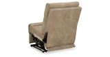Next-Gen DuraPella Sand Power Armless Recliner from Ashley Furniture - Luna Furniture