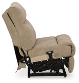 Next-Gen Durapella Sand 4-Piece Power Reclining Sectional from Ashley - Luna Furniture