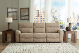 Next-Gen DuraPella Sand 3-Piece Power Reclining Sectional Sofa from Ashley - Luna Furniture