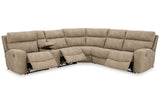 Next-Gen DuraPella Sand 6-Piece Power Reclining Sectional from Ashley - Luna Furniture