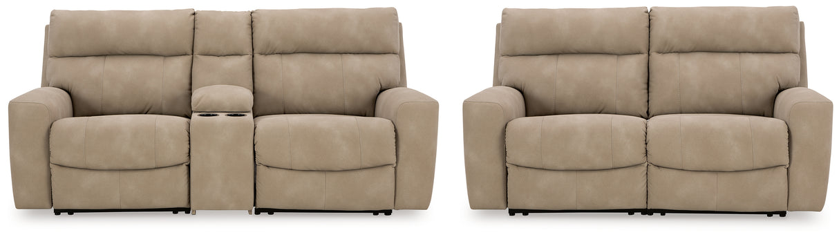 Next-Gen DuraPella Sand Sofa and Loveseat from Ashley Furniture - Luna Furniture