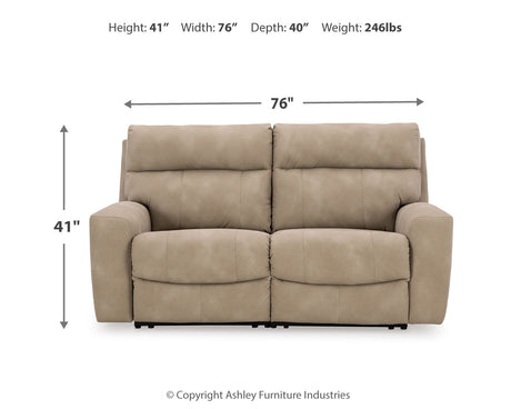 Next-Gen Sand DuraPella Sofa and Loveseat from Ashley Furniture - Luna Furniture