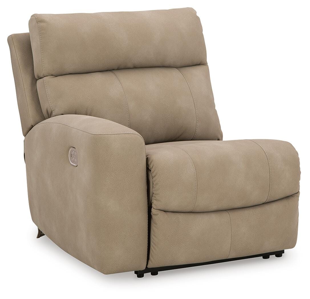 Next-Gen Durapella Sand 4-Piece Power Reclining Sectional from Ashley - Luna Furniture