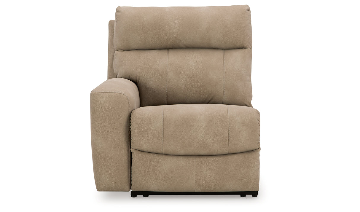 Next-Gen DuraPella Sand Left-Arm Facing Power Recliner from Ashley Furniture - Luna Furniture