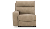 Next-Gen DuraPella Sand Left-Arm Facing Power Recliner from Ashley Furniture - Luna Furniture