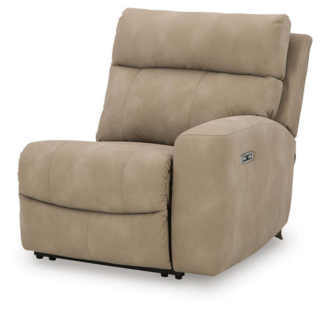 Next-Gen Durapella Sand 3-Piece Sectional and Recliner from Ashley - Luna Furniture