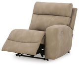 Next-Gen Durapella Sand 4-Piece Power Reclining Sectional from Ashley - Luna Furniture