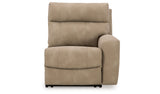 Next-Gen DuraPella Sand Right-Arm Facing Power Recliner from Ashley Furniture - Luna Furniture
