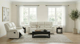 Camila White 2-piece Upholstered Reclining Sofa Set from Coaster - Luna Furniture