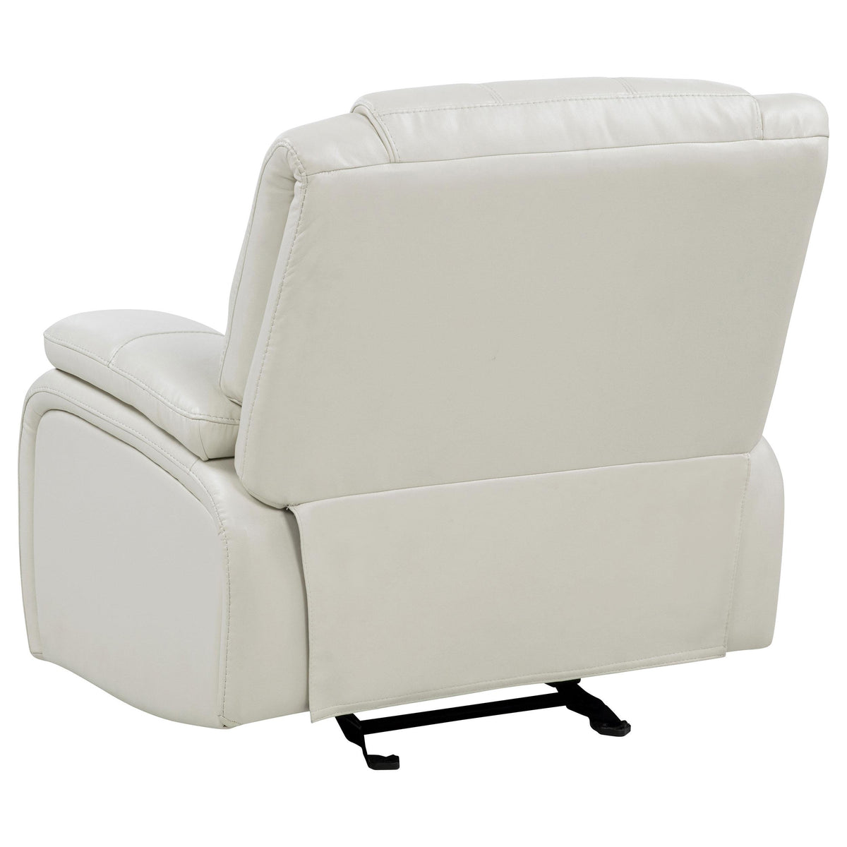 Camila White 3-piece Upholstered Reclining Sofa Set from Coaster - Luna Furniture