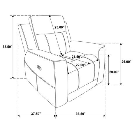 Brentwood Taupe 3-Piece Upholstered Motion Reclining Sofa Set from Coaster - Luna Furniture