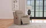 Brentwood Taupe Upholstered Recliner Chair from Coaster - Luna Furniture