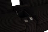 Collins Chocolate Brown Upholstered Modular Storage Console from Coaster - Luna Furniture