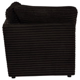 Collins Chocolate Brown Modular Corner Chair from Coaster - Luna Furniture