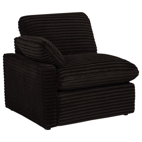 Collins Chocolate Brown Modular LAF Power Recliner