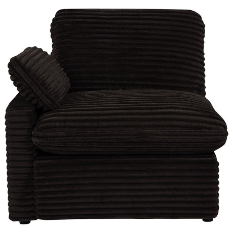 Collins Chocolate Brown Modular LAF Power Recliner from Coaster - Luna Furniture