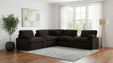 Collins Chocolate Brown 7-Piece Modular Power Reclining Sectional from Coaster - Luna Furniture
