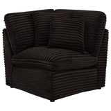 Collins Chocolate Brown 5-Piece Modular Power Reclining Sectional from Coaster - Luna Furniture