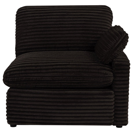 Collins Chocolate Brown Modular RAF Power Recliner from Coaster - Luna Furniture