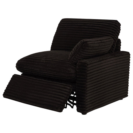 Collins Chocolate Brown 5-Piece Power Reclining Home Theater Seating from Coaster - Luna Furniture