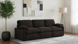 Collins Chocolate Brown Modular Power Sofa from Coaster - Luna Furniture