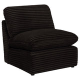 Collins Chocolate Brown Modular Power Sofa from Coaster - Luna Furniture